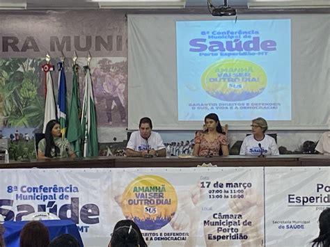 8ª ConferÊncia De SaÚde Prefeitura Municipal De Porto Esperidião