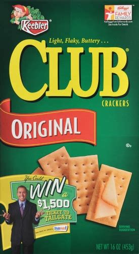 Keebler Original Club Crackers Oz Fred Meyer