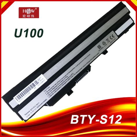 Аккумулятор для MSI BTY S11 Wind U100 L1300 L1350 L1350D U100X U100W