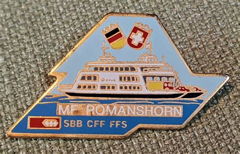 I096 Pin Sbb Cff Ffs Schiff Romanshorn Acheter Sur Ricardo