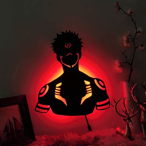 Sukuna Jujutsu Kaisen Lumin Ria De Parede Led Rgb Elo