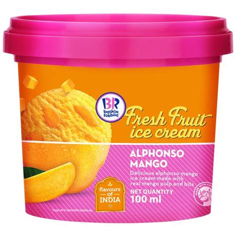 Buy Baskin Robbins Alphonso Mango Ice Cream Online At Best Price Of Rs