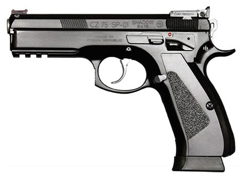 Cz 91760 Cz 75 Sp 01 Shadow Tac Ii 9mm Luger 460 181 Black Aluminum