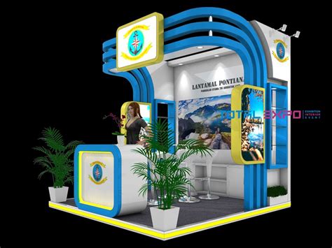 Beberapa Ide Desain Booth Pameran Yang Menarik