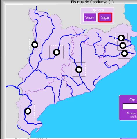 Juegos De Geograf A Juego De Els Rius De Catalunya Cerebriti