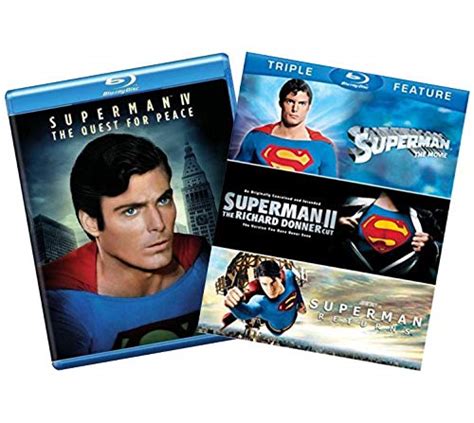 Ultimate Superman 4 Movie Blu Ray Collection Superman The Movie