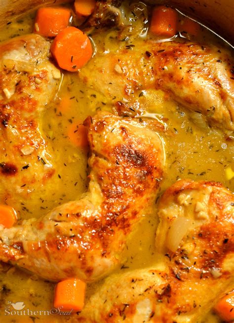 Braised Chicken Thighs A Southern Soul