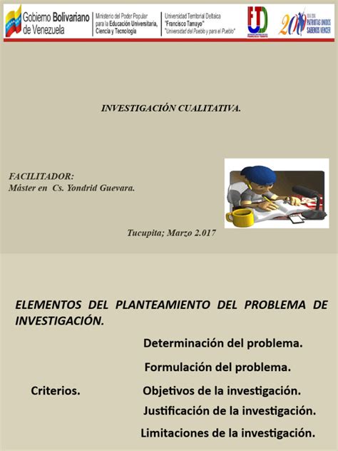 Elementos Del Planteamiento Del Problema De Investigación Pdf