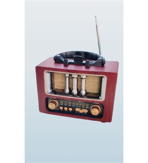 731 Eskitme Nostalji Tasarımlı Bluetoothlu Nostalji Radyo Fm sd Kart