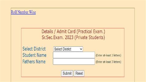 Rajasthan Board Admit Card 2023 Rbse Class 12 Practical Exam Admit Card Out Hindustan Times