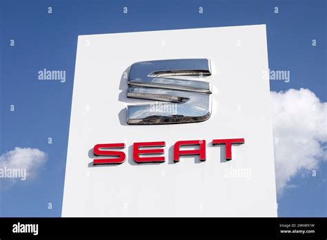 seat car brand stock photo alamy