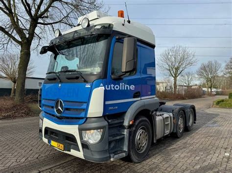 Mercedes Benz Actros X Bleutec Kipper Pto Truck Tractor For