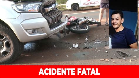 Jovem Motociclista Morre Ap S Colis O Caminhonete No Contorno Norte