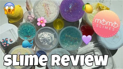 100 MOMO SLIMES REVIEW 100 HONEST FAMOUS SLIME SHOP REVIEW SLIME