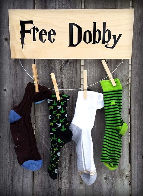 Free Dobby! Sock Collector :-) | Harry potter theme party, Free dobby, Harry potter crafts