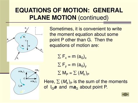 Ppt Equations Of Motion General Plane Motion Section 175