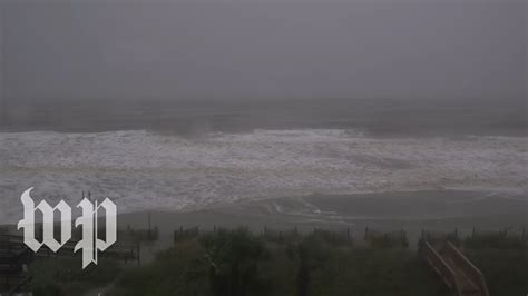 Hurricane Dorian Live Watch The Storm Hit Myrtle Beach Youtube