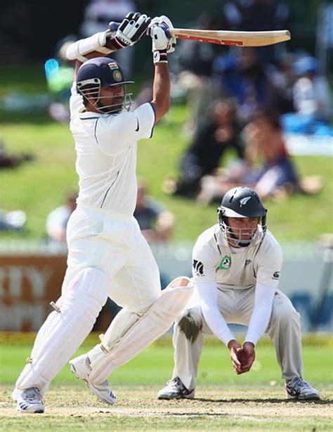 Sachin Tendulkar Punches Off The Back Foot Espncricinfo