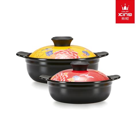 Color King 100 Ceramic Non Toxic Imperial Peony Hot Pot 1600ML Shopee Malaysia