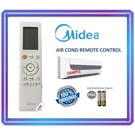 Original Midea Air Conditioner Air Conditioner Remote Control