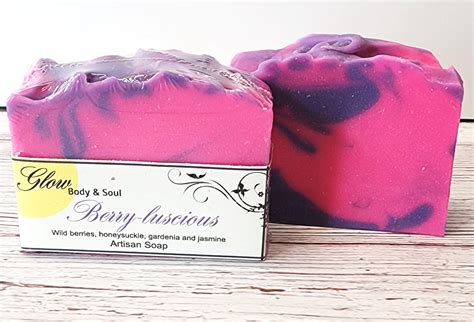 Berry Luscious Handmade Cold Process Soap Glow Body And Soul