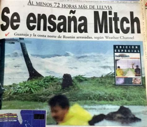 Eta revive las imágenes de la tragedia del Mitch en Honduras luego de