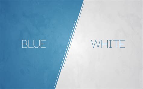 Blue N White By Thewallboard