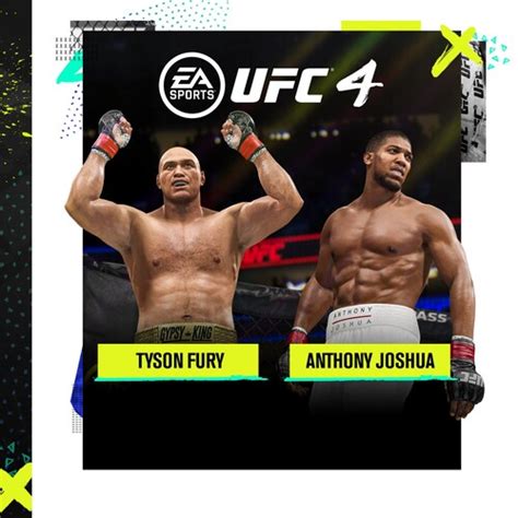 EA SPORTS UFC 4 - Tyson Fury & Anthony Joshua Bundle | Deku Deals