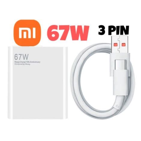 Mi 18W 27W 33W 67W Charger Xiaomi Redmi Fast Charging Charger