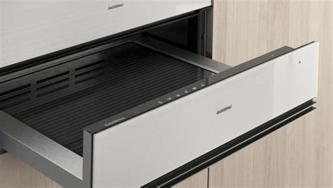 The Gaggenau Culinary Warming Drawer And Vacuuming Drawer Gaggenau