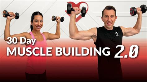 30 Day Muscle Building Program 20 Hasfit Free Full Length Workout