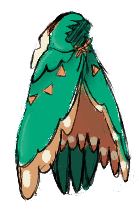 Decidueye Cloak Concept By Chibi Fluffy Dragon3 On Deviantart