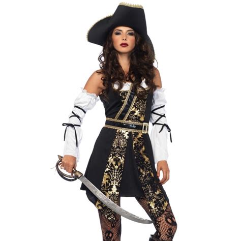 Black Sea Buccaneer Pirate Womens Costume