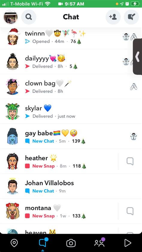 Recent Snaps🌨🎄 Snapchat Names Snapchat Message Snapchat Names List