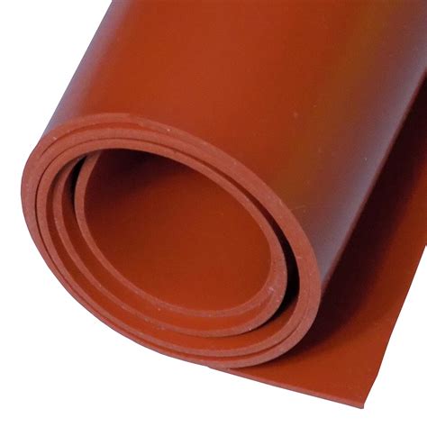 Amazon Red Silicone Rubber Sheet A Durometer X X