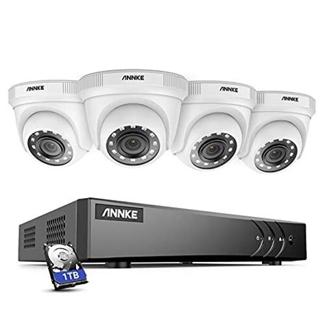 Annke E Ch Mp Lite Dvr Cctv Camera System With Tb Hard Drive And