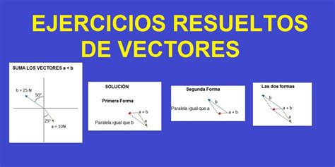 Ejercicios Resueltos De Vectores Ejemplos Explicados Images And The