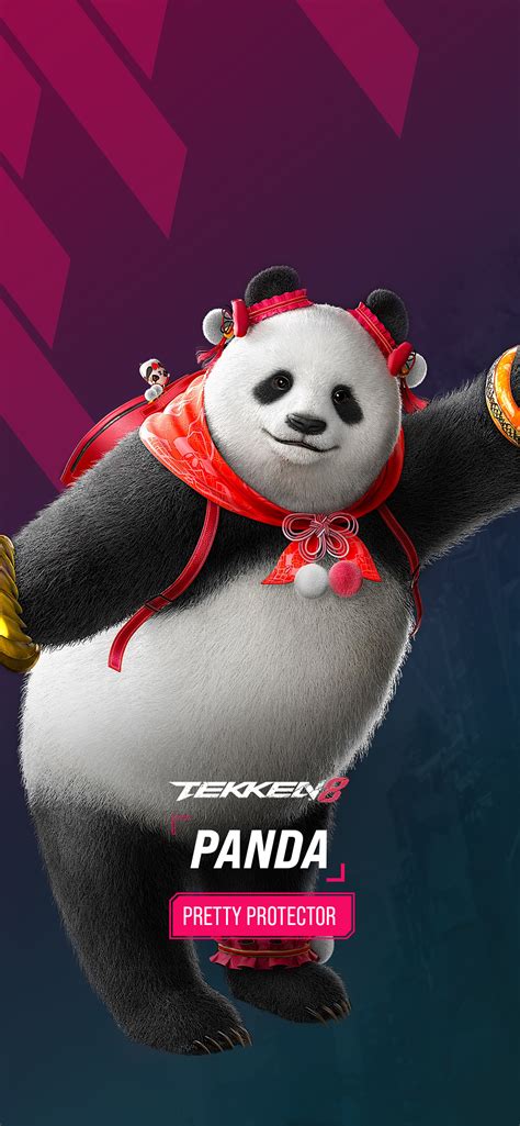 Tekken 8 Panda Wallpaper - Cat with Monocle