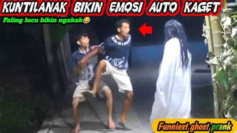 Prank Kuntilanak Bikin Emosi Auto Kaget Lari Kocar Kacir Paling