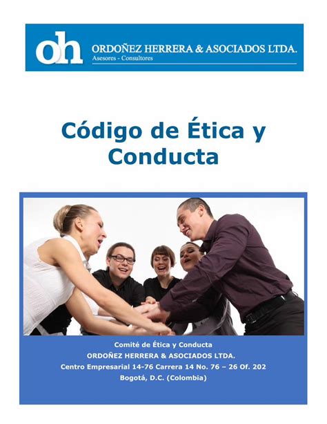 Pdf Código De Ética Y Conducta Co Assets Oh Código De