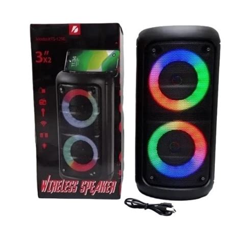 Caixa De Som Original Kts Kts Kts Bluetooth Super Led