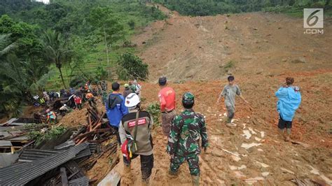 20 Korban Longsor Di Sukabumi Belum Ditemukan News