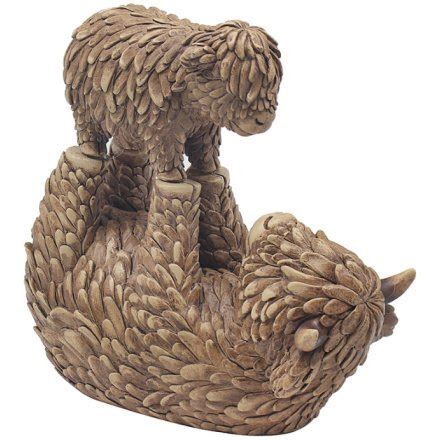 Lp Hughie Highland Cow Playful Calf Homeware