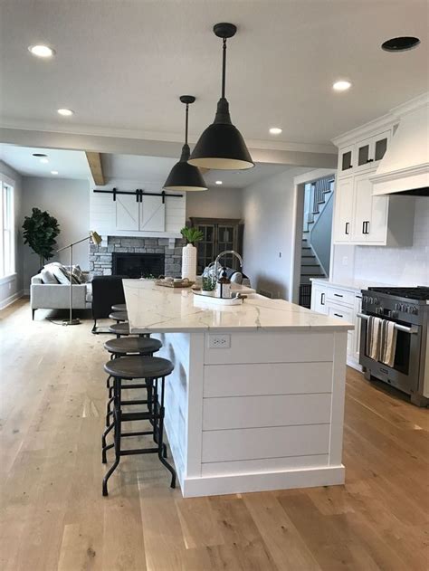 8 Decorating Shiplap On Kitchen Island Cozinhas De Casa De Fazenda