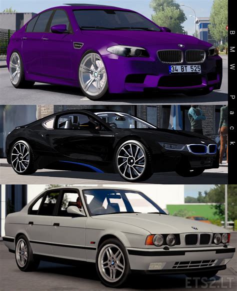 BMW Cars Mod Pack v 1.0 | ETS2 mods