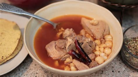 Pozole Rojo De Puerco Cocinandoconjuanita Youtube