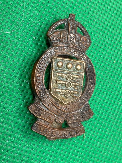 Original Ww1 Ww2 British Army Royal Army Ordnance Corps Cap Badge The Militaria Shop