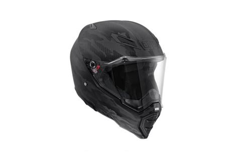 AGV AX 8 Naked Carbon Fury Kapalı Kask