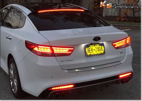 K5 Optima Store New 2016 2018 Kia Optima Rear Sequential Bumper Led