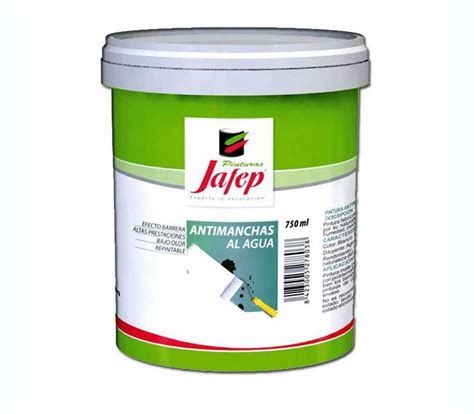 Pintura Antimanchas Al Agua Blanco Jafep Ml Pinturas Valderas